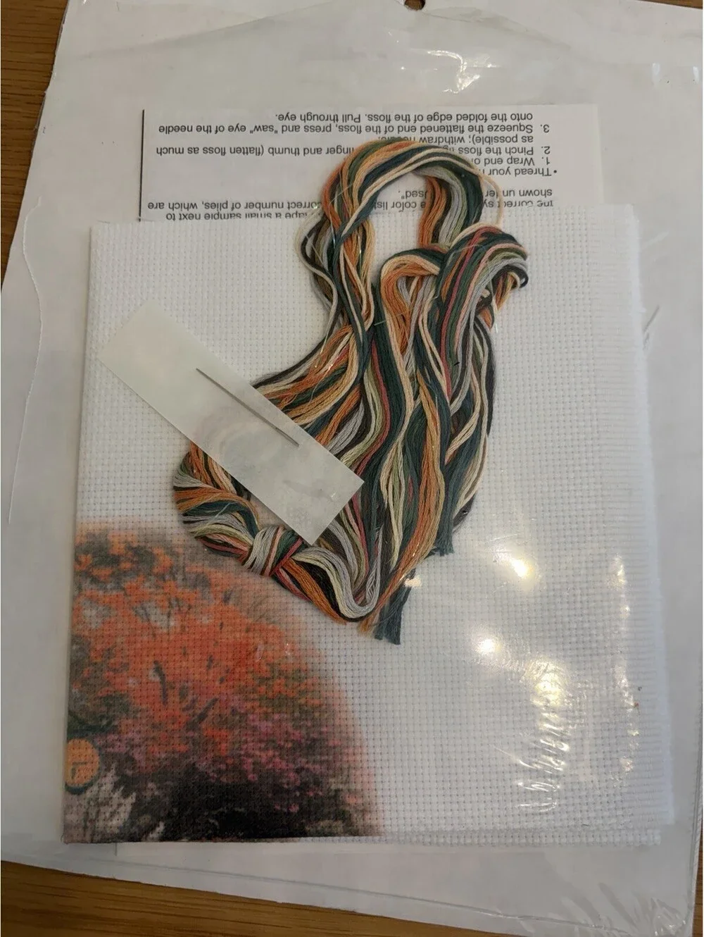 NEW Thomas Kinkade Lamplight Lamppost Clock Vignette Counted Cross Stitch